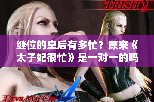 繼位的皇后有多忙？原來《太子妃很忙》是一對(duì)一的嗎？