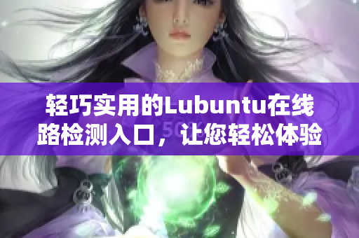 輕巧實用的Lubuntu在線路檢測入口，讓您輕松體驗高效工作