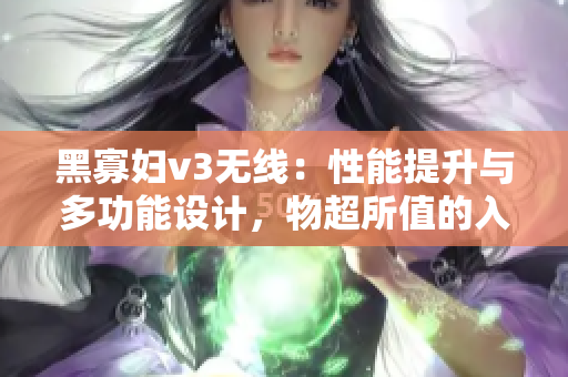 黑寡婦v3無(wú)線：性能提升與多功能設(shè)計(jì)，物超所值的入手選擇