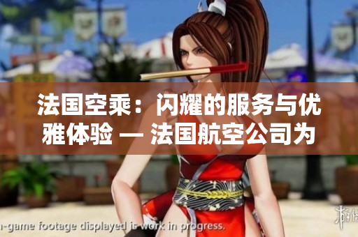法國(guó)空乘：閃耀的服務(wù)與優(yōu)雅體驗(yàn) — 法國(guó)航空公司為您帶來全新旅程